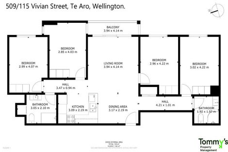 Photo of property in City Lodge, 509/115 Vivian Street, Te Aro, Wellington, 6011