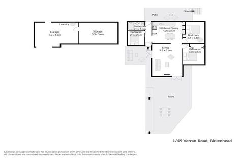 Photo of property in 1/49 Verran Road, Birkenhead, Auckland, 0626