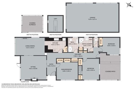 Photo of property in 130 Breaker Bay Road, Breaker Bay, Wellington, 6022