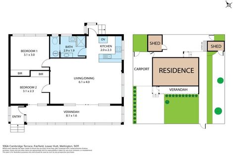 Photo of property in 106 Cambridge Terrace, Fairfield, Lower Hutt, 5011