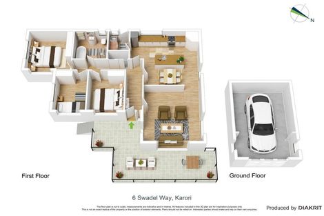 Photo of property in 6 Swadel Way, Karori, Wellington, 6012