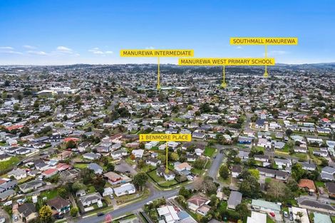 Photo of property in 1 Benmore Place, Manurewa, Auckland, 2102