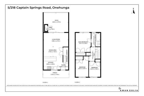 Photo of property in 5/218 Captain Springs Road, Onehunga, Auckland, 1061