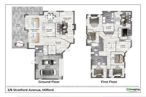 Photo of property in 8 Stratford Avenue, Milford, Auckland, 0620