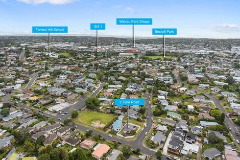 Photo of property in 2 Tyne Road, Forrest Hill, Auckland, 0620