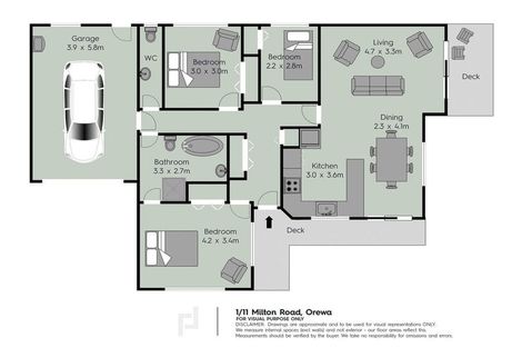 Photo of property in 1/11 Milton Road, Orewa, 0931