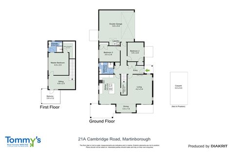 Photo of property in 21a Cambridge Road, Martinborough, 5711