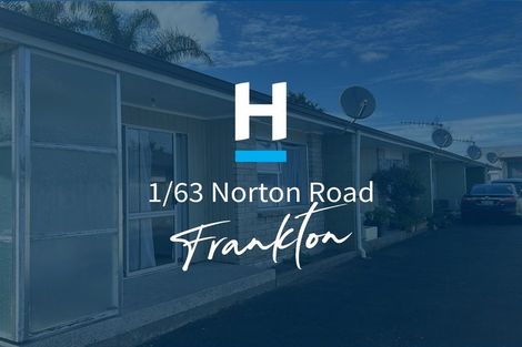 Photo of property in 1/63 Norton Road, Frankton, Hamilton, 3204