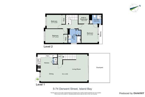 Photo of property in 5/74 Derwent Street, Island Bay, Wellington, 6023