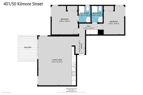 Photo of property in 1/50 Kilmore Street, Christchurch Central, Christchurch, 8013