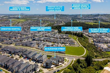 Photo of property in 60 Elevation Street, Flat Bush, Auckland, 2019