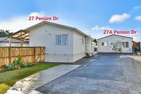 Photo of property in 27 Penion Drive, Flat Bush, Auckland, 2023