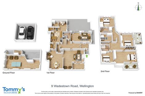 Photo of property in 9 Wadestown Road, Wadestown, Wellington, 6012