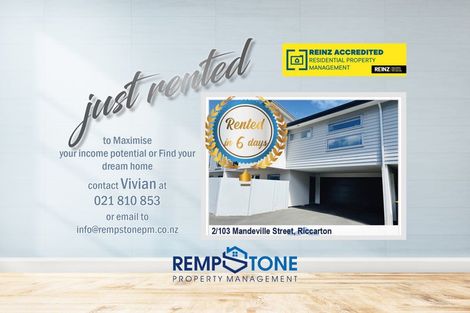 Photo of property in 2/103 Mandeville Street, Riccarton, Christchurch, 8011