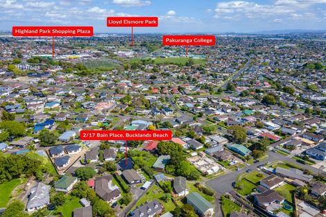 Photo of property in 2/17 Bain Place, Bucklands Beach, Auckland, 2014