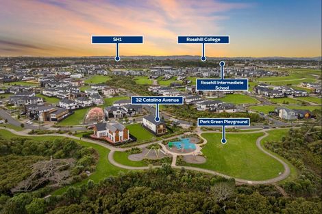Photo of property in 32 Catalina Avenue, Rosehill, Papakura, 2113