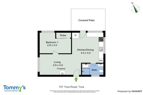 Photo of property in 747 Tora Road, Tora, Martinborough, 5782