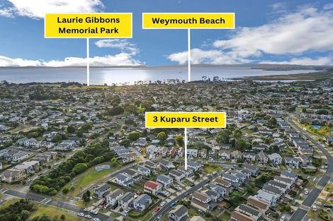 Photo of property in 3 Kuparu Street, Weymouth, Auckland, 2103