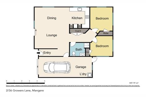 Photo of property in 2/36 Growers Lane, Mangere East, Auckland, 2024