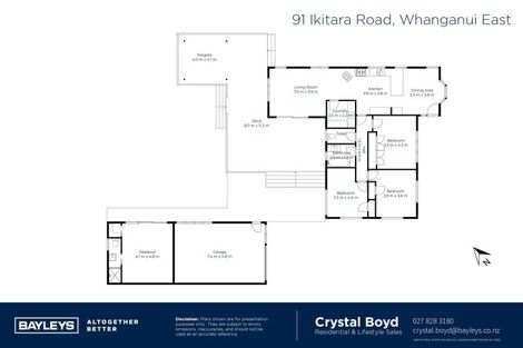 Photo of property in 91 Ikitara Road, Whanganui East, Whanganui, 4500