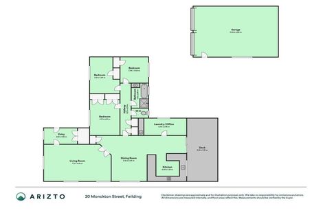Photo of property in 20 Monckton Street, Feilding, 4702