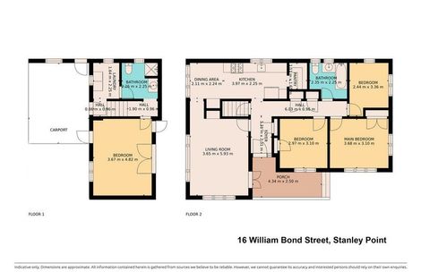 Photo of property in 16 William Bond Street, Stanley Point, Auckland, 0624