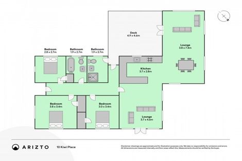 Photo of property in 10 Kiwi Place, Pukekohe, 2120