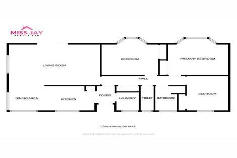 Photo of property in 2 Sole Avenue, Bell Block, New Plymouth, 4312