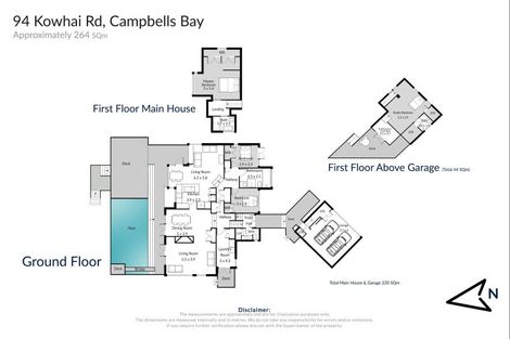 Photo of property in 94 Kowhai Road, Campbells Bay, Auckland, 0630
