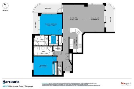 Photo of property in 4a/171 Hurstmere Road, Takapuna, Auckland, 0622