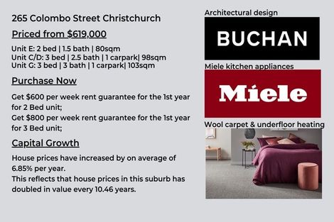 Photo of property in 2/265 Colombo Street, Sydenham, Christchurch, 8023