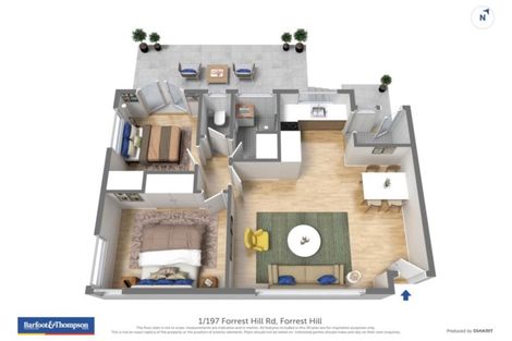 Photo of property in 1/197 Forrest Hill Road, Forrest Hill, Auckland, 0620