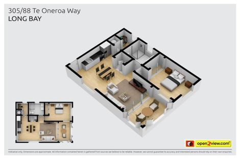 Photo of property in 605/88 Te Oneroa Way, Long Bay, Auckland, 0630