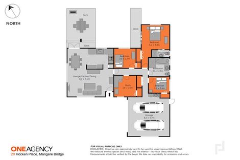 Photo of property in 20 Hocken Place, Mangere Bridge, Auckland, 2022