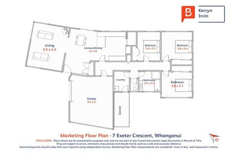 Photo of property in 7 Exeter Crescent, Springvale, Whanganui, 4501