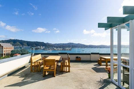 Photo of property in Jerningham Apartments, 20 Oriental Terrace, Oriental Bay, Wellington, 6011