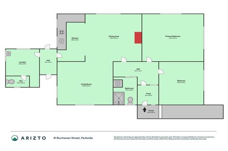 Photo of property in 41 Buchanan Street, Parkside, Timaru, 7910