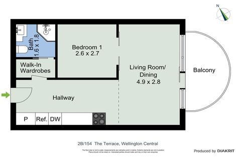 Photo of property in Atrium Towers, 2b/154 The Terrace, Wellington Central, Wellington, 6011