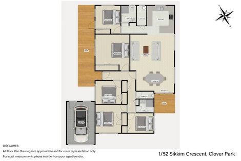 Photo of property in 1/52 Sikkim Crescent, Clover Park, Auckland, 2019