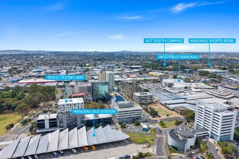 Photo of property in Twin Towers, 604/17 Putney Way, Manukau, Auckland, 2104