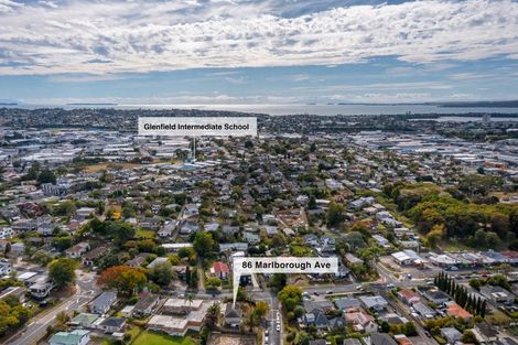 Photo of property in 86 Marlborough Avenue, Glenfield, Auckland, 0629