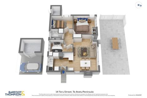 Photo of property in 14 Toru Street, Te Atatu Peninsula, Auckland, 0610