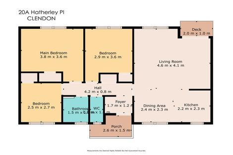 Photo of property in 1/20 Hatherley Place, Clendon Park, Auckland, 2103