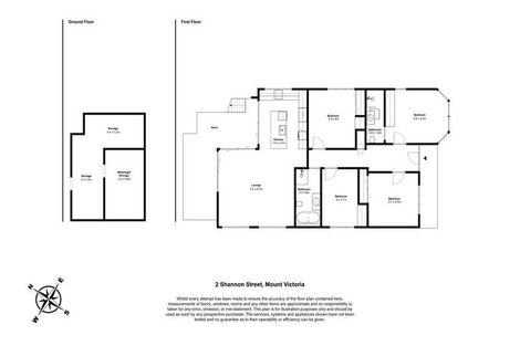 Photo of property in 2 Shannon Street, Mount Victoria, Wellington, 6011