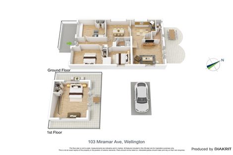 Photo of property in 103 Miramar Avenue, Miramar, Wellington, 6022