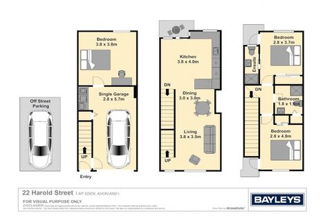 Photo of property in 22 Harold Street, Mount Eden, Auckland, 1024