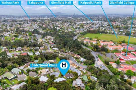 Photo of property in 1/6 Mcquoid Place, Glenfield, Auckland, 0629