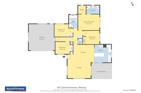 Photo of property in 5a Cartmel Avenue, Massey, Auckland, 0614