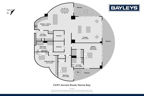 Photo of property in Shangri La Apartments, 13/97 Jervois Road, Herne Bay, Auckland, 1011