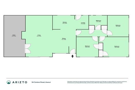 Photo of property in 34 Carters Road, Aranui, Christchurch, 8061